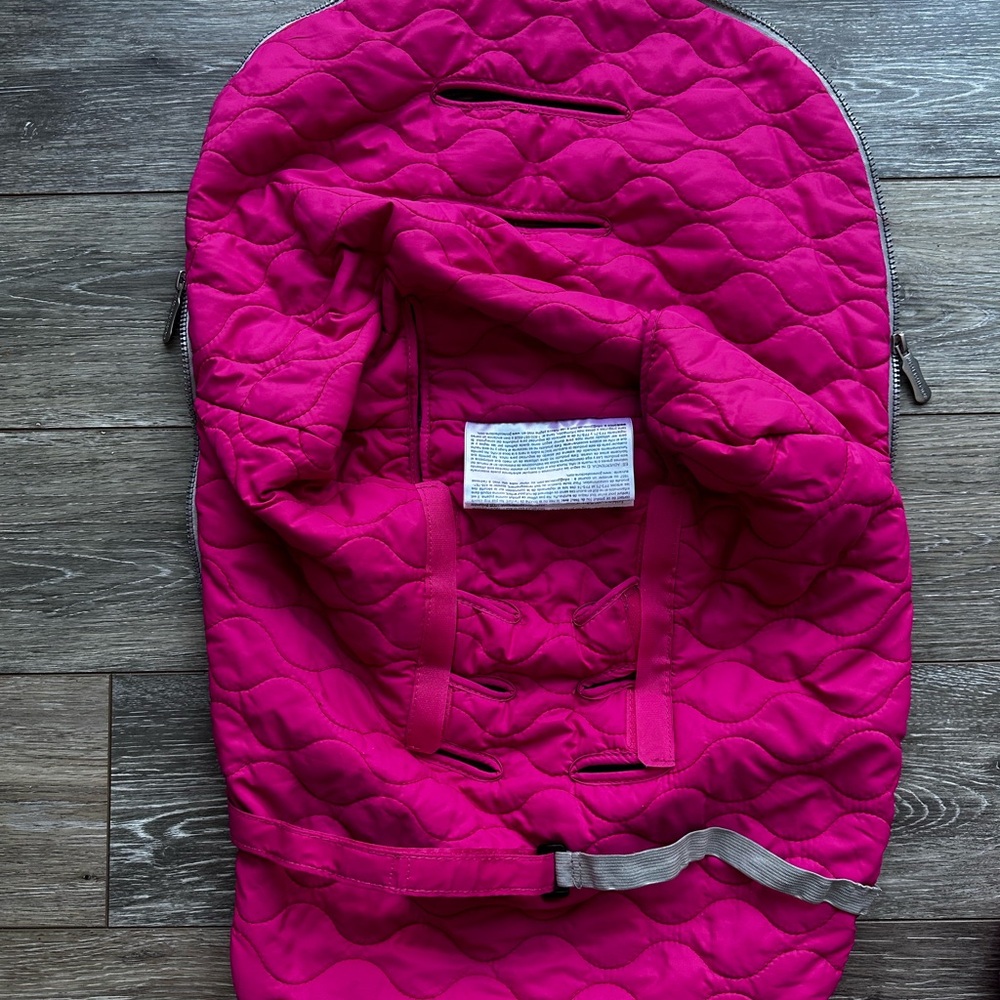 JJ Cole Universal Bundle Me‎ Baby Cover Hot Sassy Pink Universal fit ages 0-12 - Picture 6 of 10